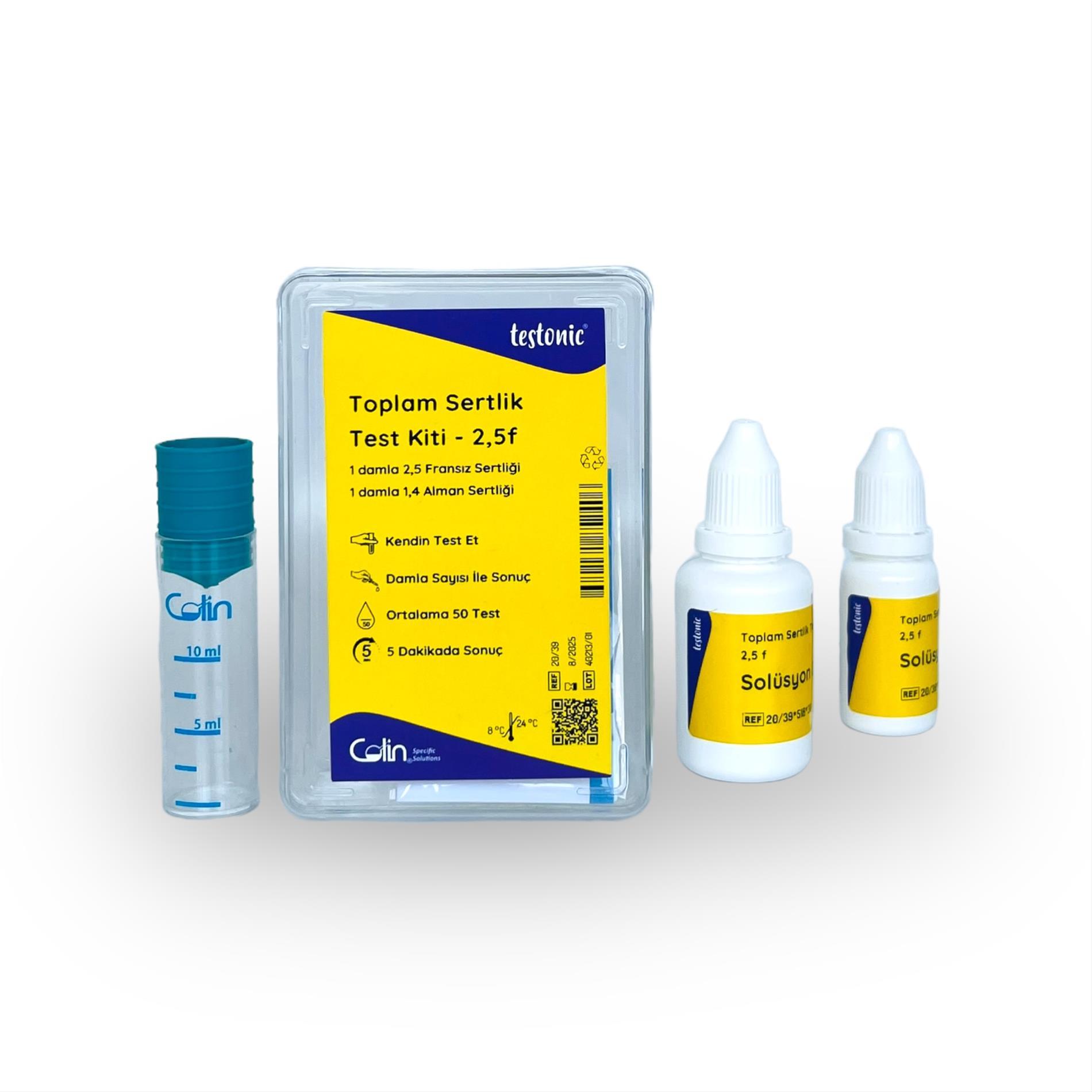  Total Hardness Test Kit 2,5 f